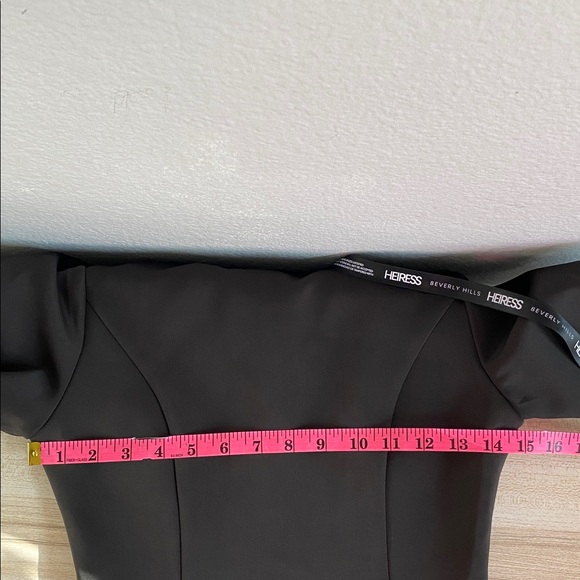 Heiress Beverly Hills Long Sleeve A Line Pocket Mini Dress Size Small NWT - Picture 8 of 15